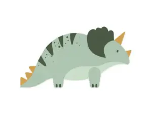 serwetki triceratops