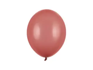 Balon pastel burgundowy 27 cm