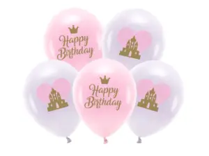 balony urodzinowe disney różowe