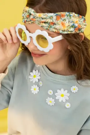 okulary kwiatuszek dla dzieci
