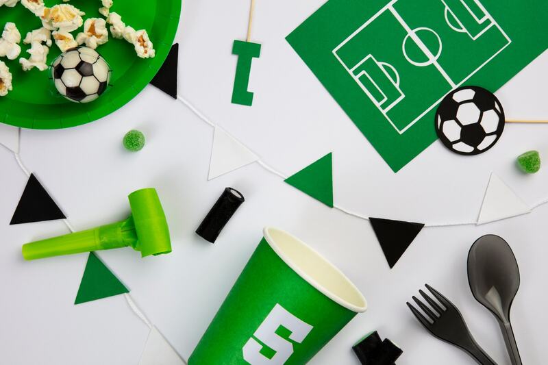 dekoracje dla małych miłośników piłki nożnej