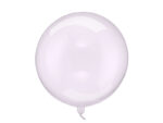 Balon Kula, 40cm, transparentny fiolet,
