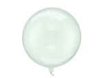 Balon Kula, 40cm, transparentny zielony,