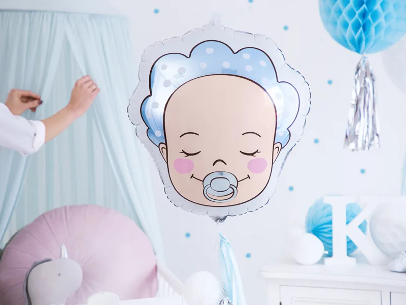 Balon foliowy Bobas Chłopiec, 40x45 cm