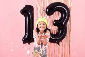 Balon foliowy Cyfra ''1'', 86 cm, czarny