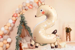 Balon foliowy Cyfra 2 - Sarenka 65x102cm