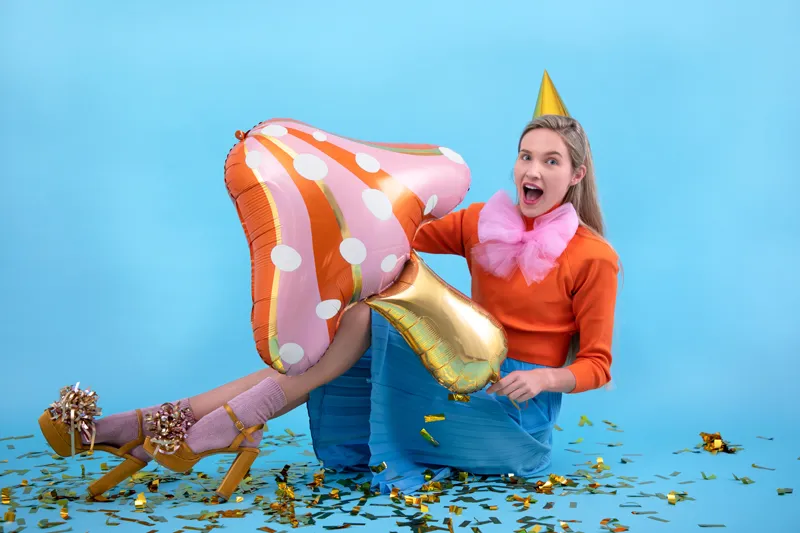 Balon foliowy Grzybek 66x75cm