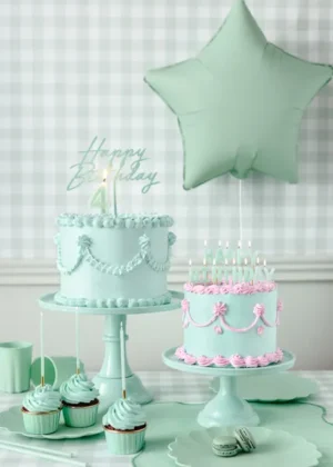 Balon foliowy Gwiazdka, 48 cm, zieleń