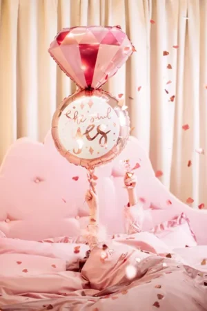 Balon foliowy Pierścionek 41x72cm