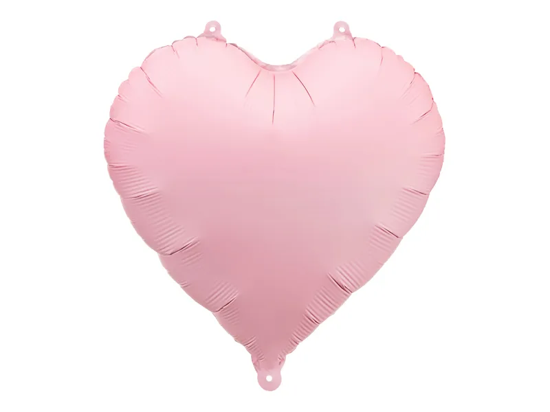Balon foliowy Serce, 45 cm różowy