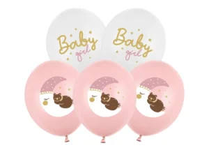 Balony 30 cm Baby girl, mix
