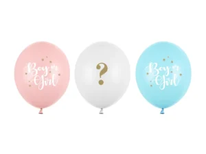 Balony 30 cm Boy or Girl, mix
