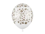Balony 30 cm, Cętki Pastel Pure White