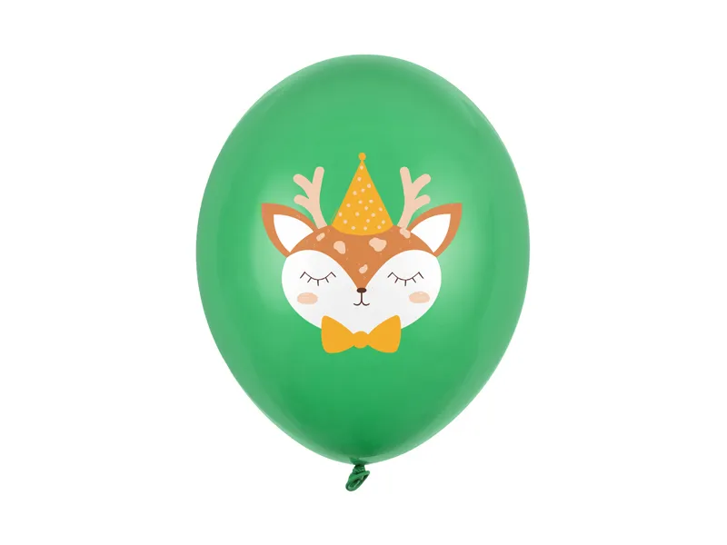 Balony 30 cm, Jelonek, Pastel Emerald Green (1 op. : 50 sztuk