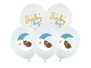 Balony 30cm, Baby boy, mix