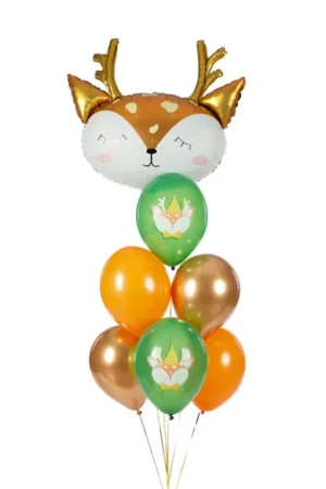 Balony 30cm, Jelonek, mix (1 op. : 6 szt.)