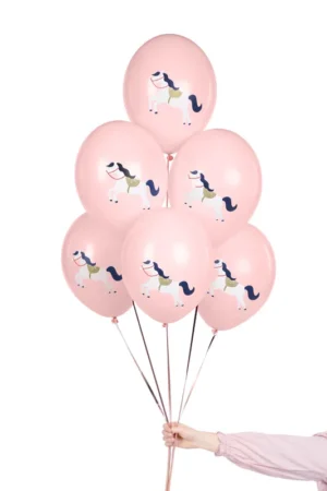 Balony 30cm, Konik, Pastel Pale Pink