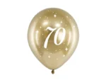 Balony Glossy 30 cm, 70, złoty