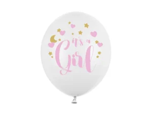 Balony It's a Girl, P. Pure White