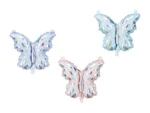 Balony foliowe do girland Motyle mix, 19x23cm