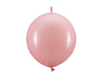 Balony z łącznikiem 33 cm jasny różowy (1 op. : 20 szt