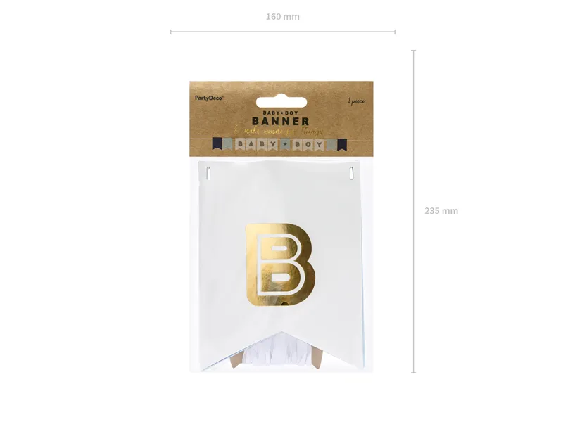 Baner Baby Boy, mix, 15 x 160 cm