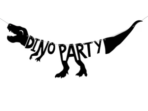 Baner Dinozaury Dino Party 20x90 cm