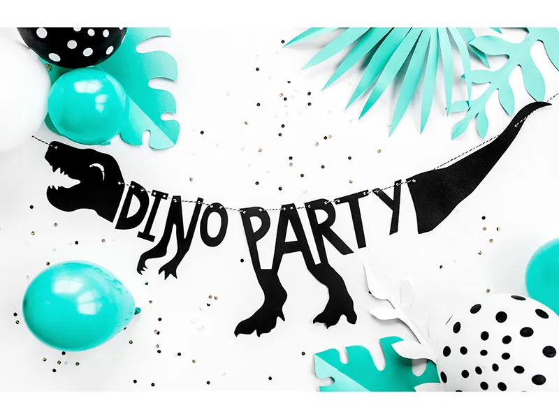 Baner Dinozaury - Dino Party 20x90 cm