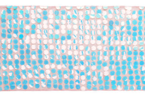 Bieżnik cekinowy, opalizujący, 0,3x2,13m,