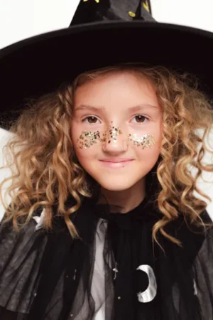 Brokat do twarzy - piegi na twarz, 3 g, złoty