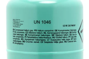 Butla z helem, miętowy 30 balonów