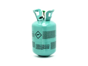 Butla z helem miętowy, 30 balonów