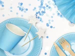 Dekoracje do muffinek Jednorożec Gwiazdki (1 op. : 6 szt.)