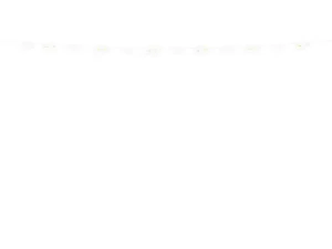 Girlanda Little Star Chmurki 1.45m