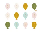 Karty do zdjęć Baloniki mix 11.5x17cm