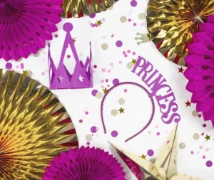 Konfetti Gwiazdki, złoty, 10mm 30g