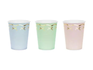 Kubeczki Kokardki mix 220ml (1 op. : 6 szt.)