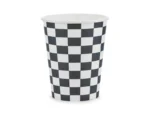 Kubeczki Szachownica 220ml mix (1 op. : 6 sztuk