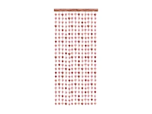 Kurtyna Serca, różowe złoto 100x245cm