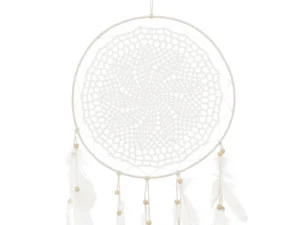 Łapacz snów Piórka, złamana biel, 30x94cm