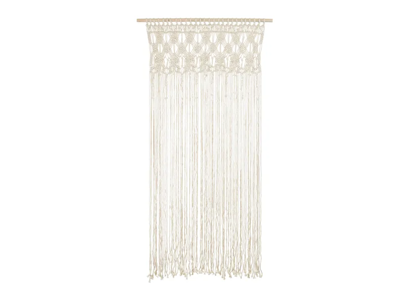 Makrama złamana biel 94.5x171cm
