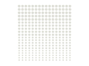 Naklejki Perełki, perłowy (1 op. 440 szt.)