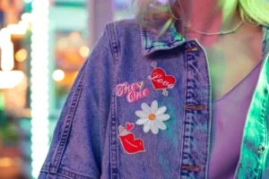 Naprasowanki Love, mix 5.5-6.5x3.5-4.5cm (1 op. : 4 szt.)