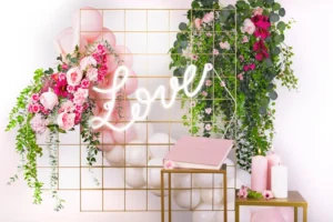 Neon LED - Love, biały 61x27,4cm