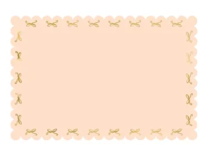 Obrus papierowy Kokardki różowy 180 x 120 cm