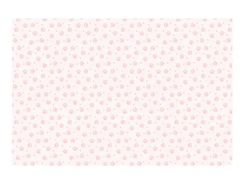 Obrus papierowy Łapki mix, 180x120 cm