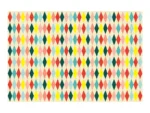 Obrus papierowy Romby, mix 180 x 120cm