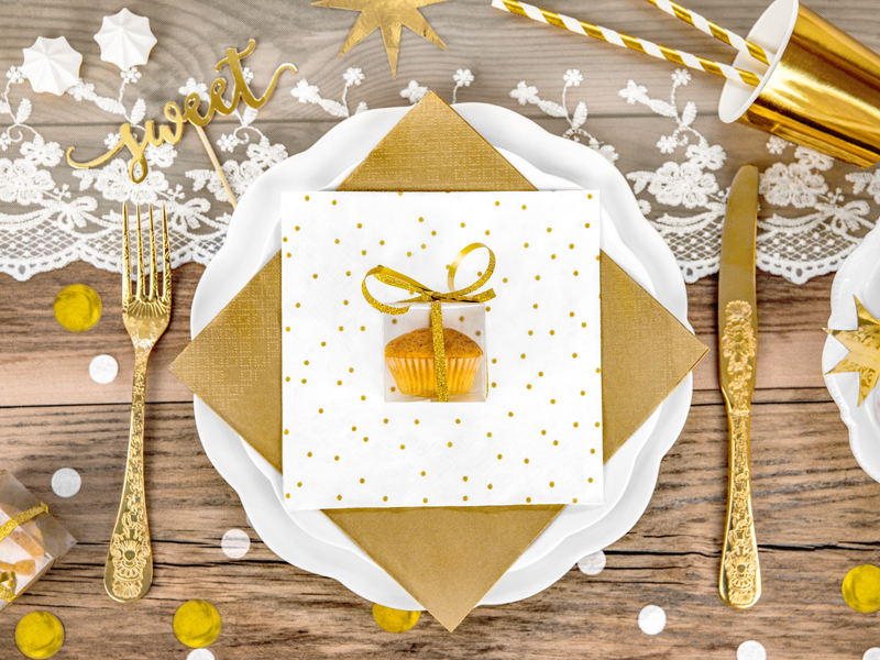 Pudełeczka kwadratowe, transparentne 5x5x5cm (1 op. 10 szt.),