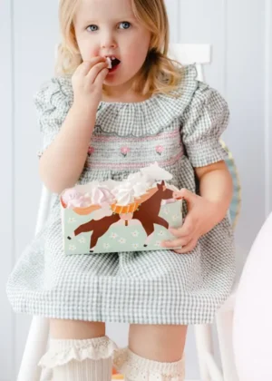 Pudełka na przekąski Konie mix (1 op. : 3 szt.)