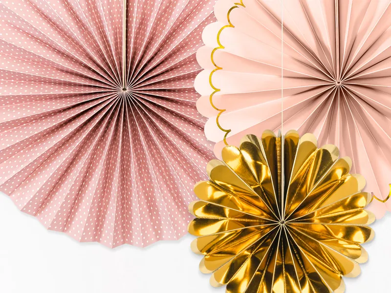 Rozety dekoracyjne mix 3 szt